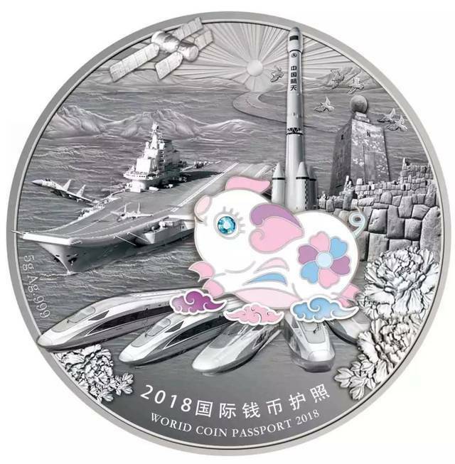 2018 Beijing China World Coin Show Passport - Fresh Stock Dated February 2026