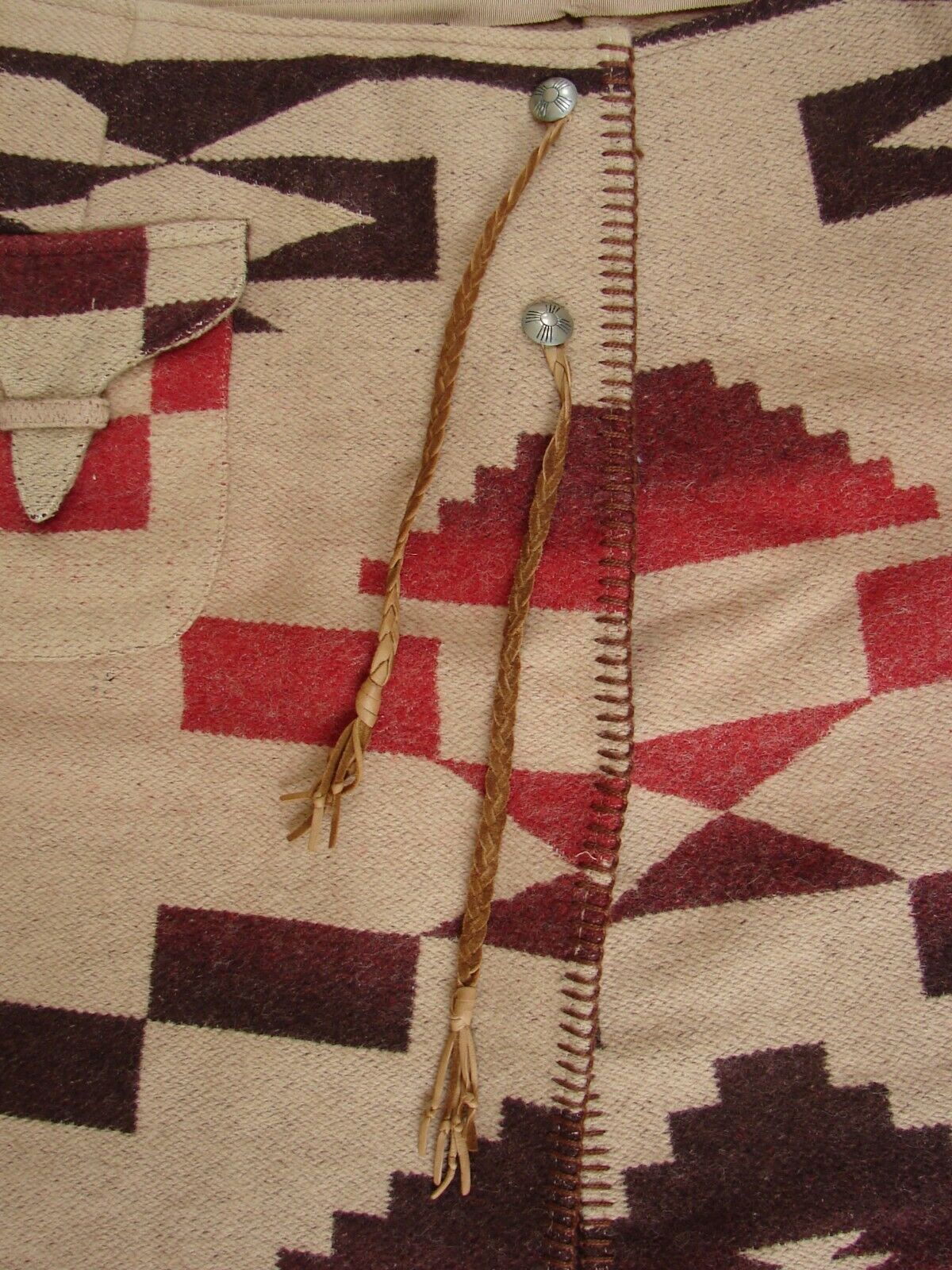 VINTAGE RALPH LAUREN COUNTRY WRAP AROUND LADIES SKIRT SOUTHWEST PATTERN SIZE S - Fresh Stock Dated February 2026