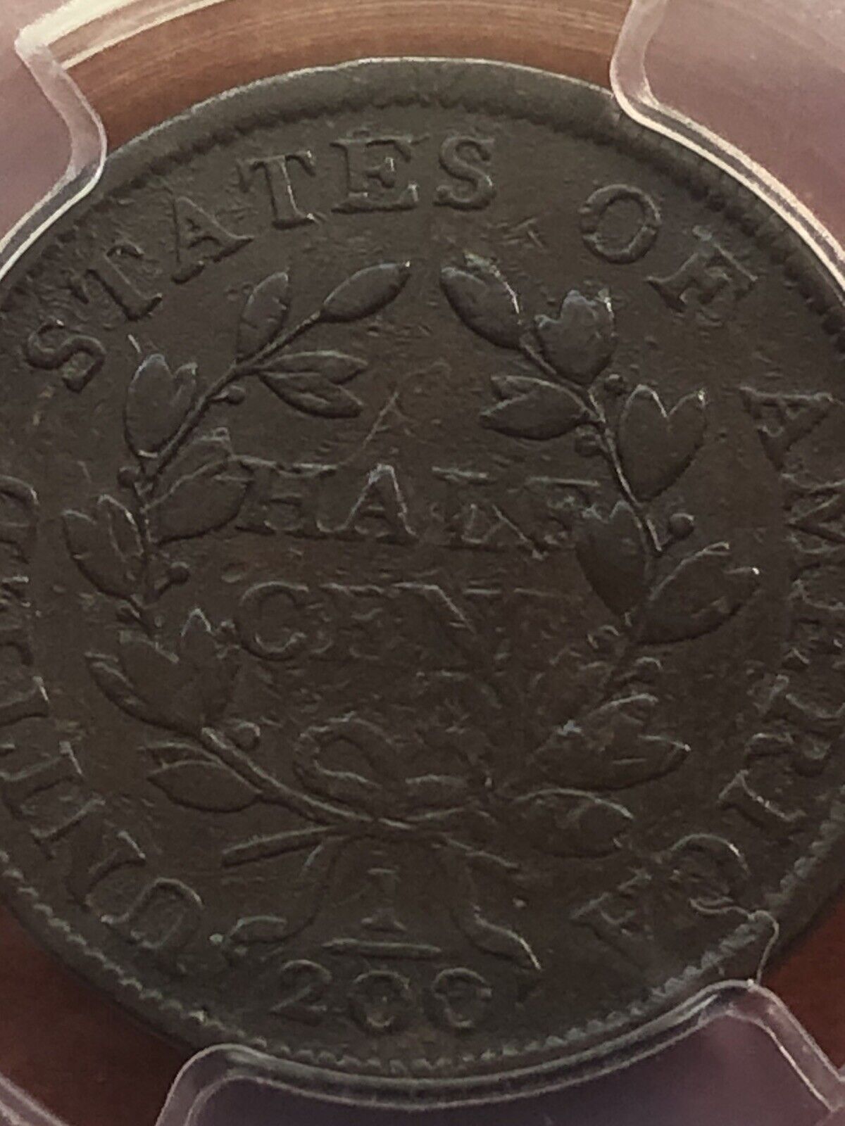 1802/0 HALF CENT PCGS F15 C-2 REVERSE OF 1802 EXTREMELY RARE IN A STRAIGHT GRADE - Fresh Stock Dated February 2026