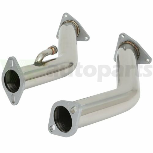 High Flow Catless Downpipes Fits 370z for Infiniti G37 V36 3.7L V6 VQ37VHR - Fresh Stock Dated February 2026