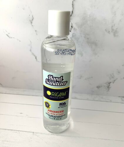 8 oz. Gel Instant Hand Sanitizer FDA Registered - Pack of 12 Bottles - Fresh Stock Dated February 2026