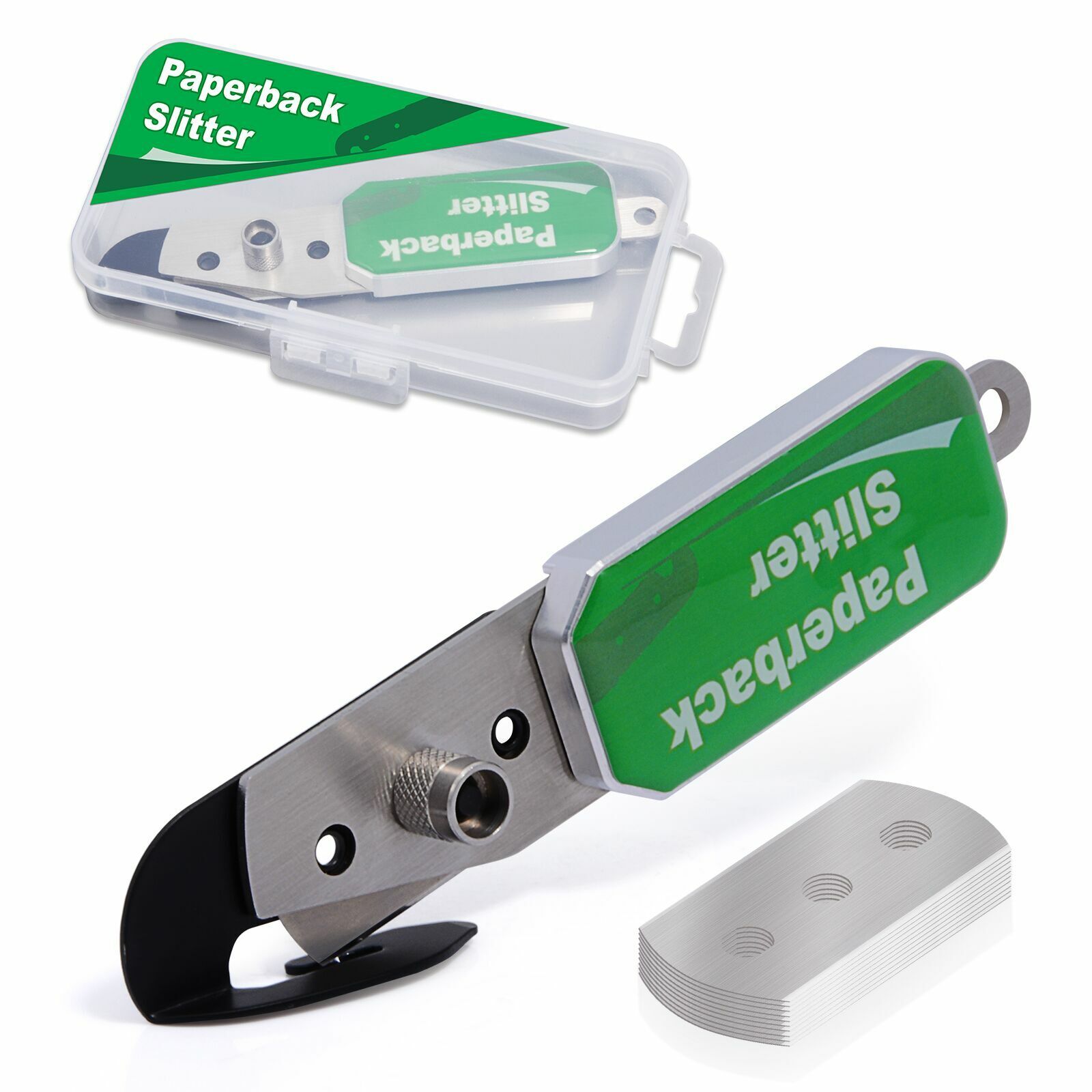 Carbon Fiber Car Sticker Slitting Knife +10pcs Spare Blade Covering Film Vinyl - Fresh Stock Dated February 2026