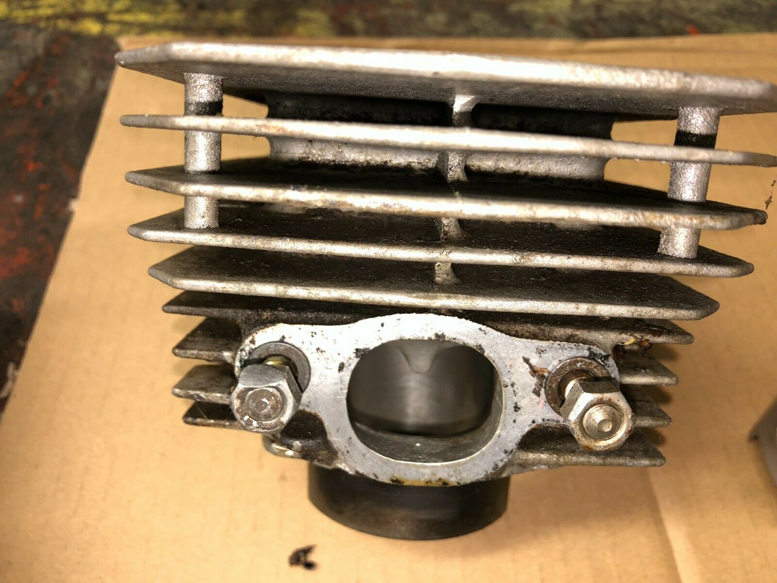 73-75 kawasaki h1 500 mach 3 triple center cylinder jug and piston 11005-123-2H - Fresh Stock Dated February 2026