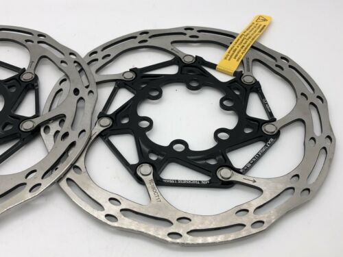 PAIR of SRAM Centerline X Disc Brake Rotors 140mm 6-Bolt NEW BIKE TAKE-OFF - Fresh Stock Dated December 2025
