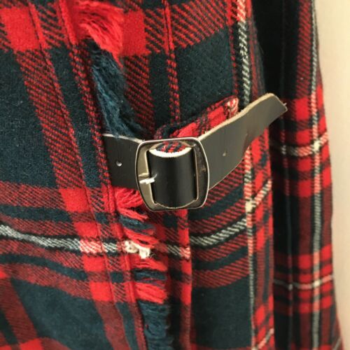Vintage Glen Avon Scottish Woollens Ltd Tartan Plaid Wool Kilt Skirt 28 Defect - Fresh Stock Dated March 2026