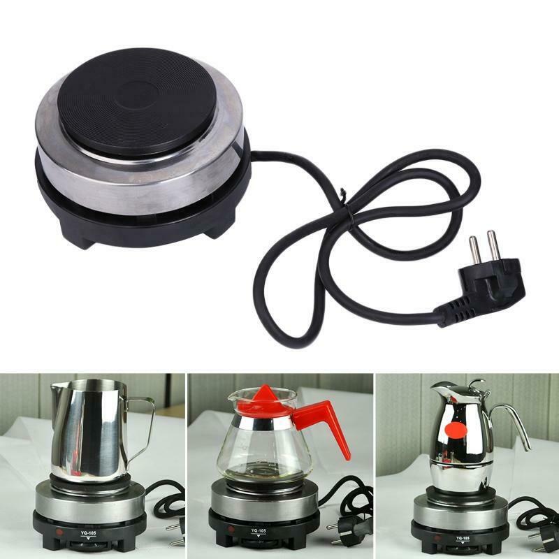 220V 500W Electric Mini Stove Hot Plate Multifunction Cooking Coffee Heater New - Fresh Stock Dated February 2026