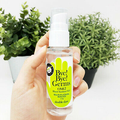 [ DOUBLE DARE ] Bye! Bye! Germs OMG! Hand Sanitizer Gel 50ml (1.7 oz) 6 PACK - Fresh Stock Dated February 2026