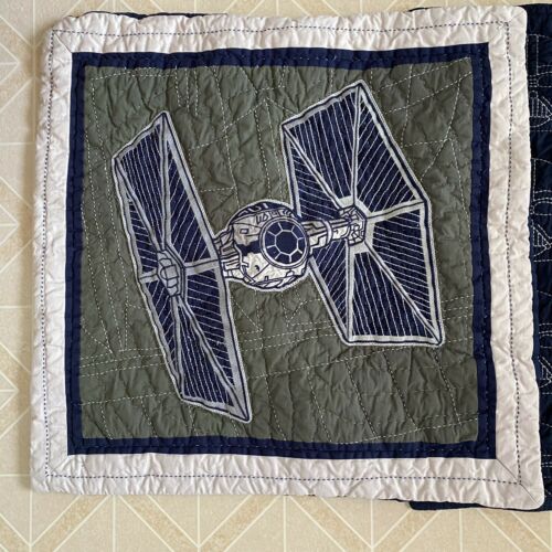 Pottery Barn Kids Darth Vader Star Wars Stitched Lot of 3 Pillowcases READ - Fresh Stock Dated December 2025