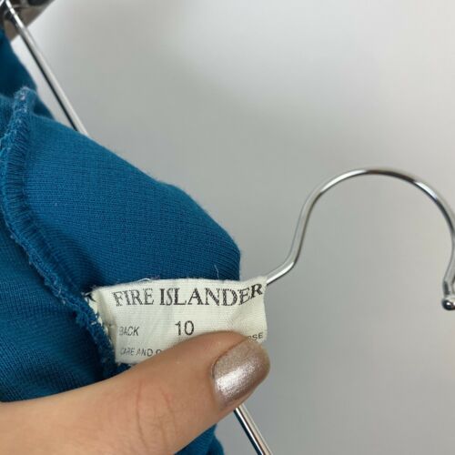 Vintage Fire Islander Blue Women's Midi Skirt Size 10 - Fresh Stock Dated February 2026