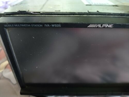 ALPINE IVA-W505 Mobile Multimedia Station No Working only for parts - Fresh Stock Dated February 2026