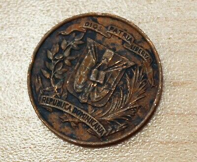 1971 Dominican Republic 1 Centavo - Fresh Stock Dated December 2025
