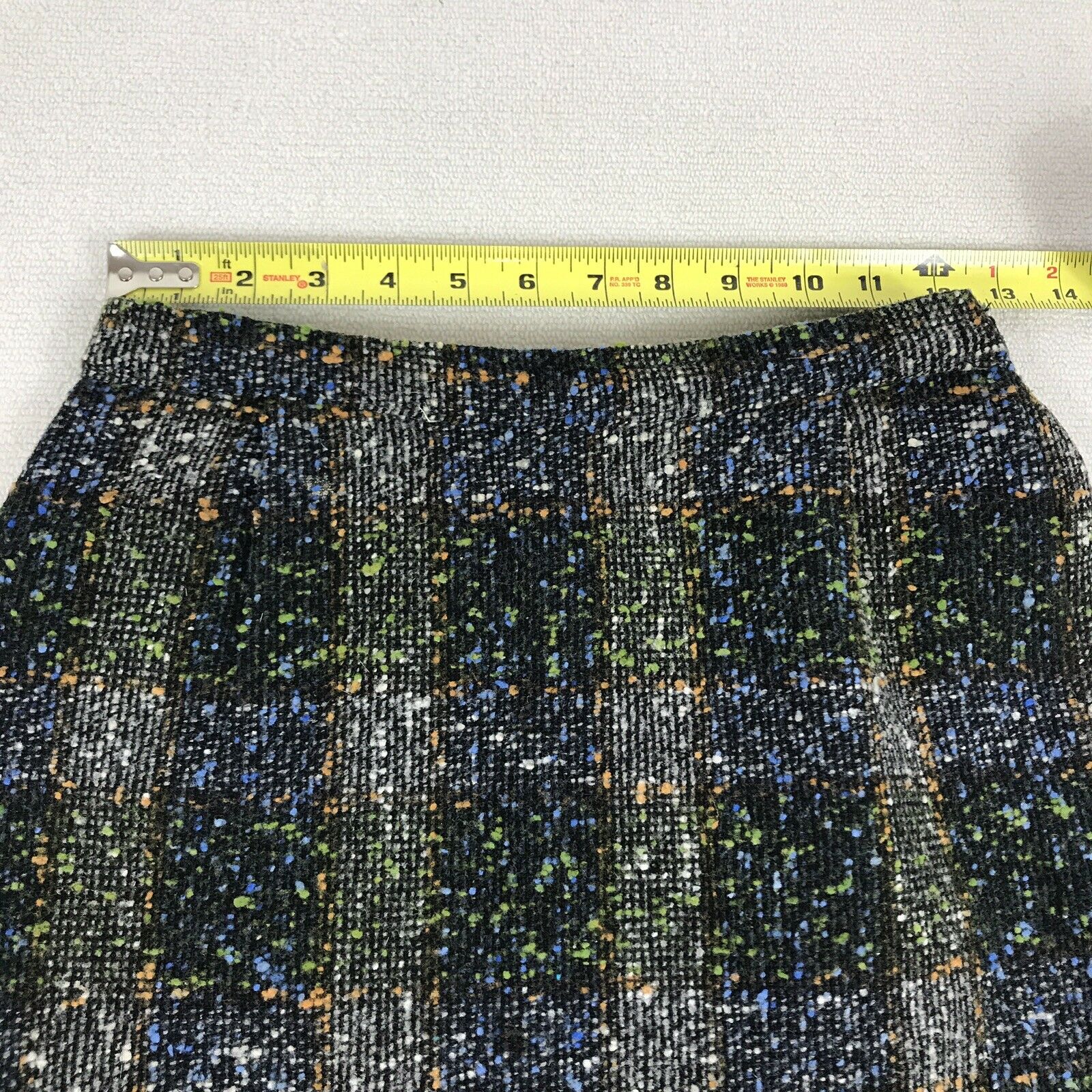 Vintage 50s Wool Plaid Skirt Jacket 25