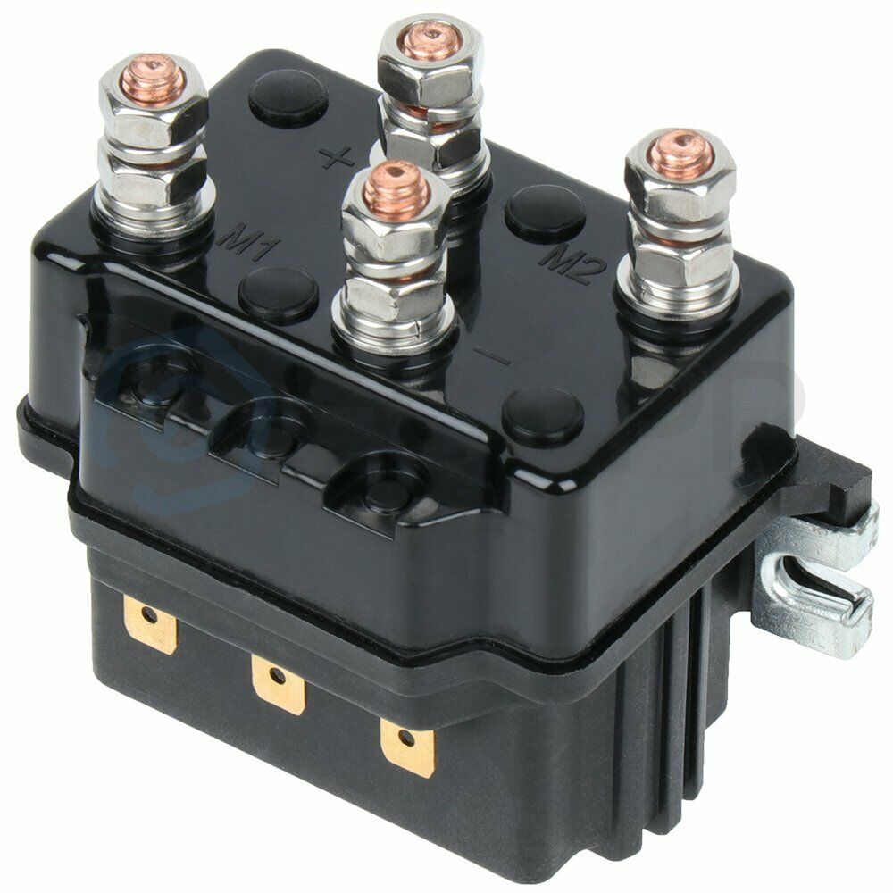 12V Heavy Duty Winch Relay Contactor Solenoid 500A 12000LB Max For ATV UTV Truck - Fresh Stock Dated February 2026