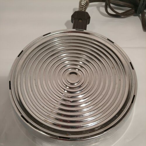 Vintage Heat-Rite by West Bend Aluminum Co Electric Hot Plate w/Cord No. 3295E - Fresh Stock Dated December 2025