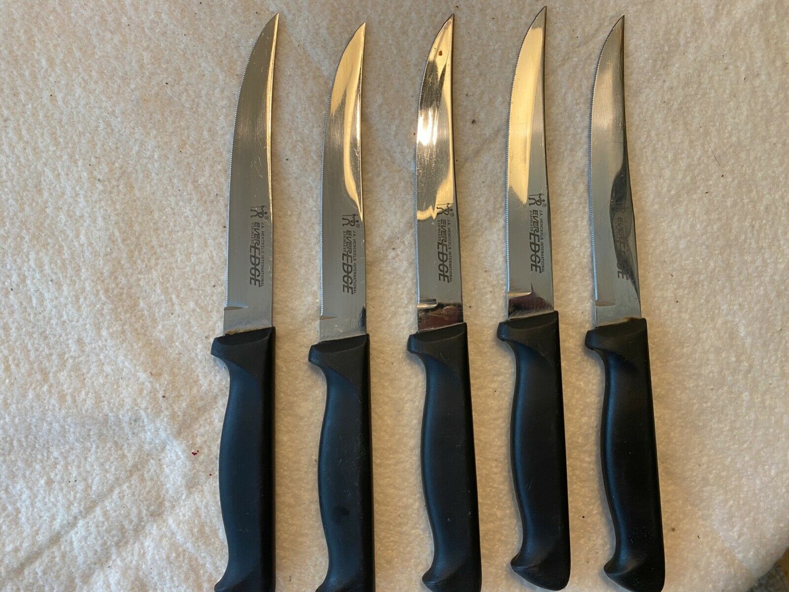 Set of 5 - J.A. Henckels International EverEdge Steak knife - Fresh Stock Dated December 2025