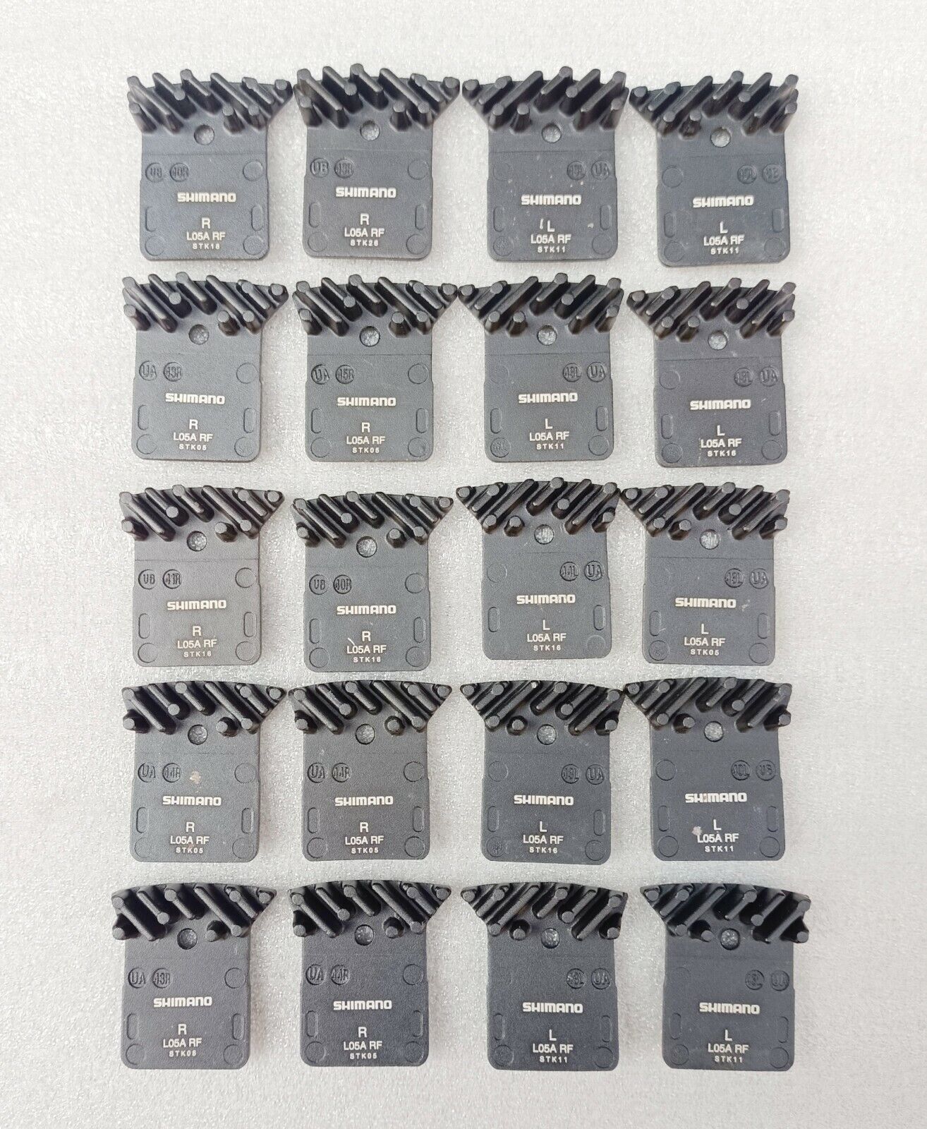 GENUINE SHIMANO L05A Brake Pads Resin Dura-Ace Ultegra Updated Of L03A Hydraulic - Fresh Stock Dated February 2026