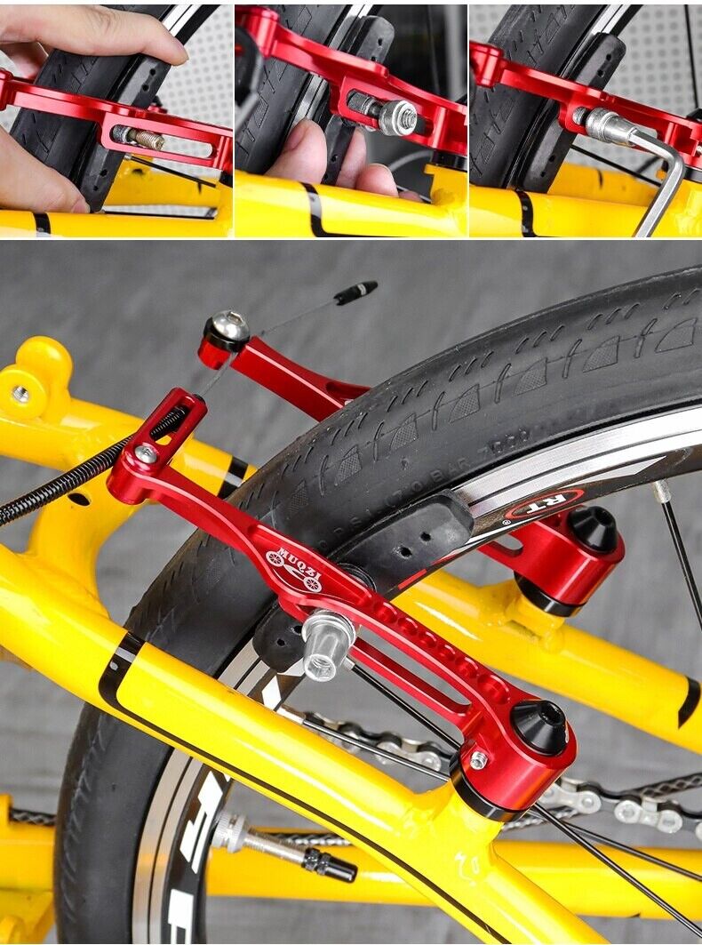 5 Pairs High Grade Cycling Bicycle Bike V Brake Pads 70mm Shoes Pads Black - Fresh Stock Dated February 2026