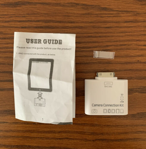 Camera Connection Kit 5+1 in 1 Memory Card Reader For iPad 2 3 - Fresh Stock Dated February 2026