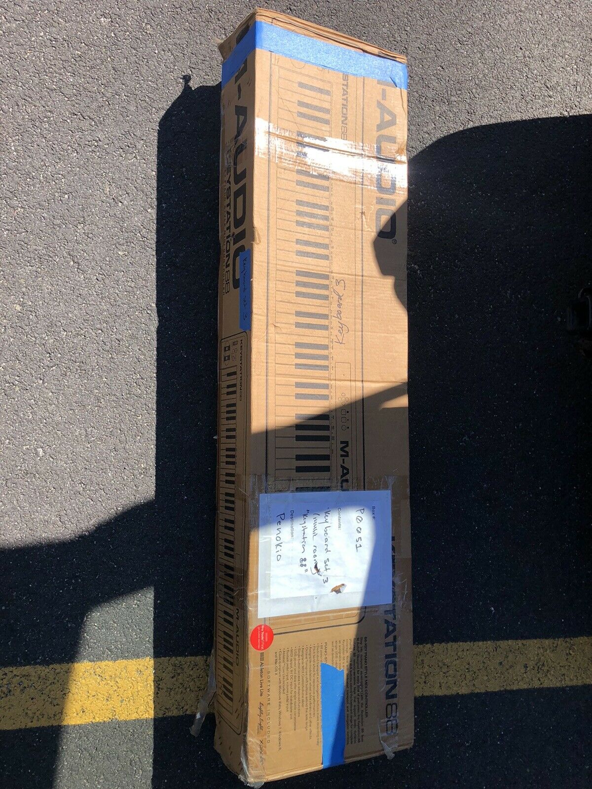 Alita Prop M-AUDIO KEYSTATION 88 Key KEYBOARD MIDI Piano Synthesizer Controller - Fresh Stock Dated February 2026