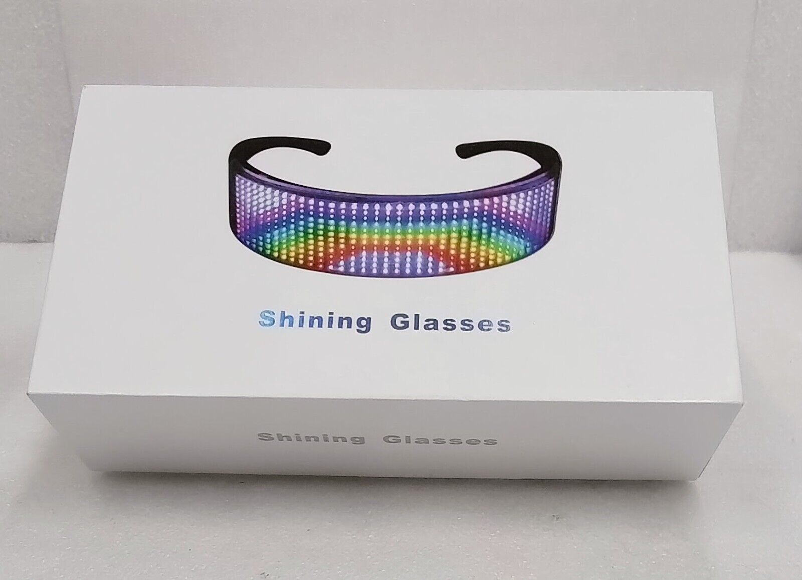 Customizable Full Color Shining Glasses Programmable B.T. Glowing LED's - Fresh Stock Dated February 2026