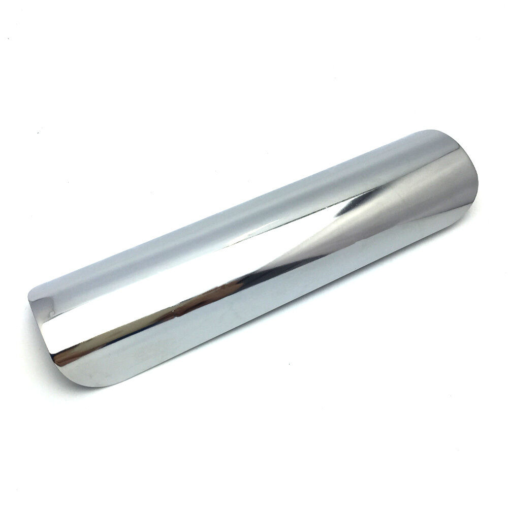 Chrome Pipe Cover Guard Heat Shield Exhaust For Harley for Touring Chopper - Fresh Stock Dated February 2026