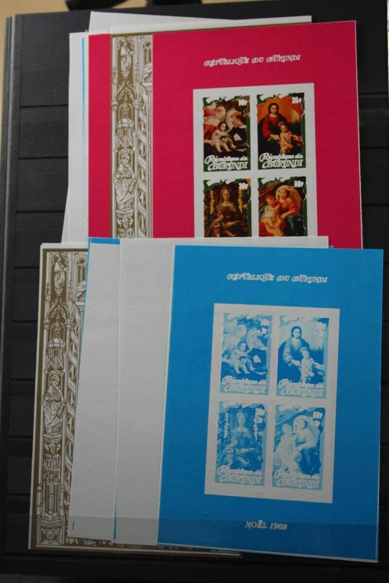 BURUNDI Stock of PROOFS Ex-Archive w/ Butterflies Stamp Collection - Fresh Stock Dated December 2025