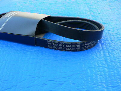 MERCURY  BELT QUICK SILVER 57 - 842647 Q 1075 MOTORS BIG BLOCK CHEVY RACING - Fresh Stock Dated February 2026