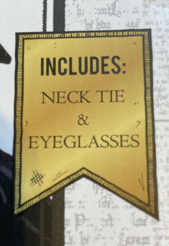 Harry Potter Character Costume Kit / Two Collectible Wands-C2 - Fresh Stock Dated February 2026