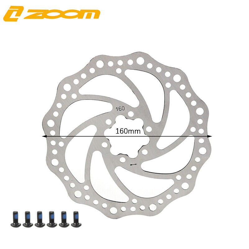 Hiland 203mm/180mm/160mm/140mm  Stainless Steel Rotor Disc Brake Road Bike pa-N8 - Fresh Stock Dated February 2026
