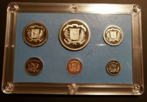 1978 Dominican Republic 6 Coin Proof Set! KM-PS8! - Fresh Stock Dated February 2026