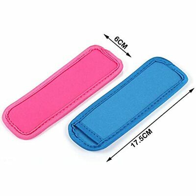 12 Pack Ice Pop Sleeves Popsicle Holders Bags Freeze Holders, Neoprene Fabric, - Fresh Stock Dated February 2026