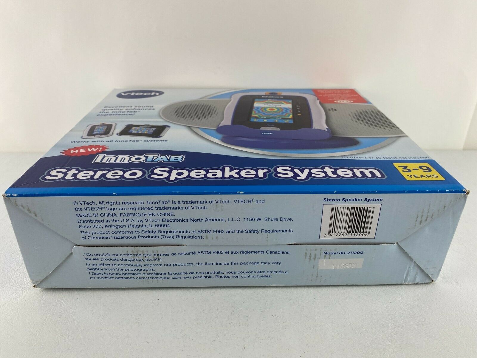 V-Tech Innotab Stereo Speaker System 3-9 Years Works with InnotTAB 3S 3 2 &2S - Fresh Stock Dated February 2026