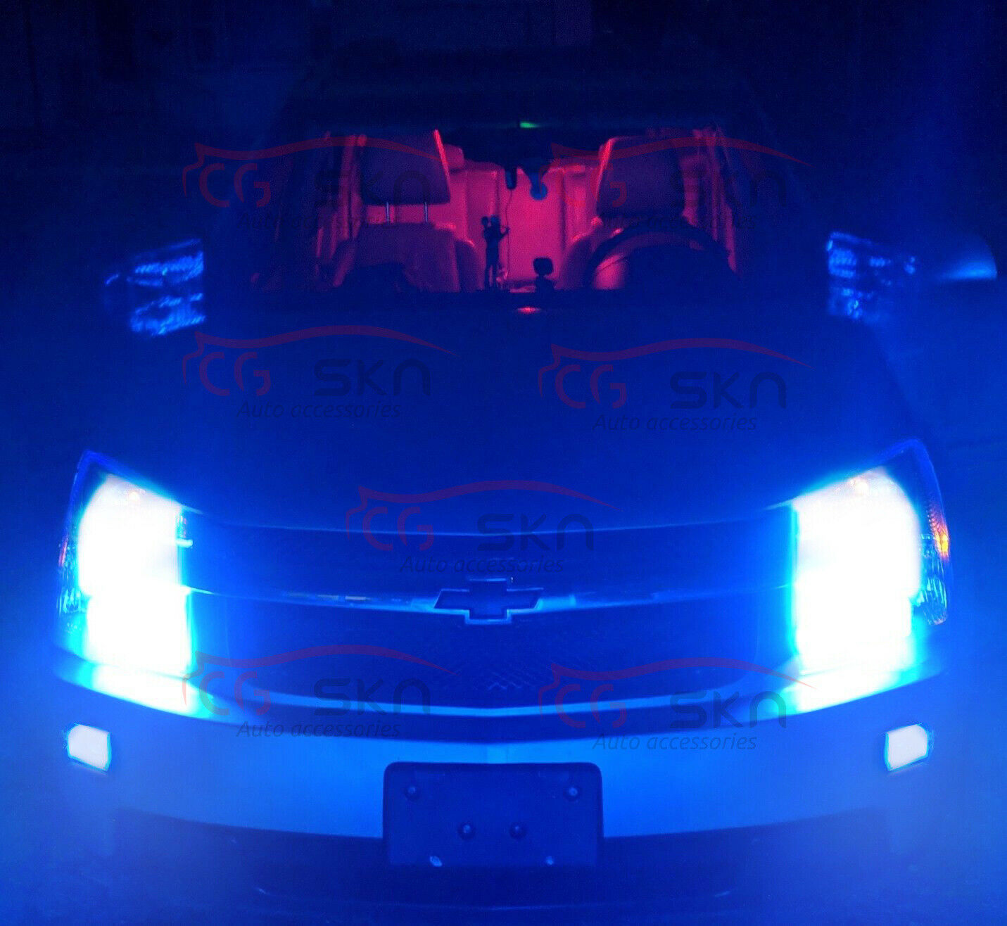 2x 8000K LED Headlight Bulb H7 Fit Hyundai Tucson 2016-2020 LOW Beam 11000LM - Fresh Stock Dated February 2026