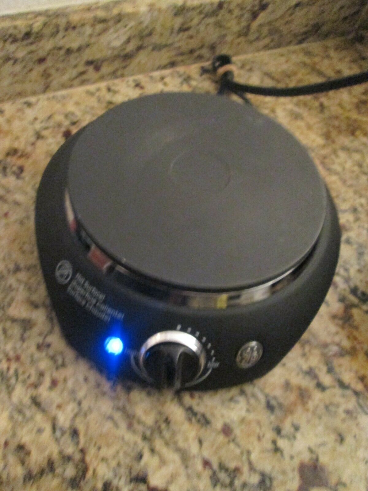 GE Single Burner Hot Plate with Adjustable Temperature Dial 2.A4 - Fresh Stock Dated December 2025