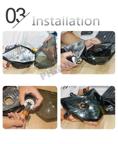 12V 80W Motorcycle Scooter LED Headlight Bulb BA20D Type Lamp Bulb High/Low Beam - Fresh Stock Dated February 2026