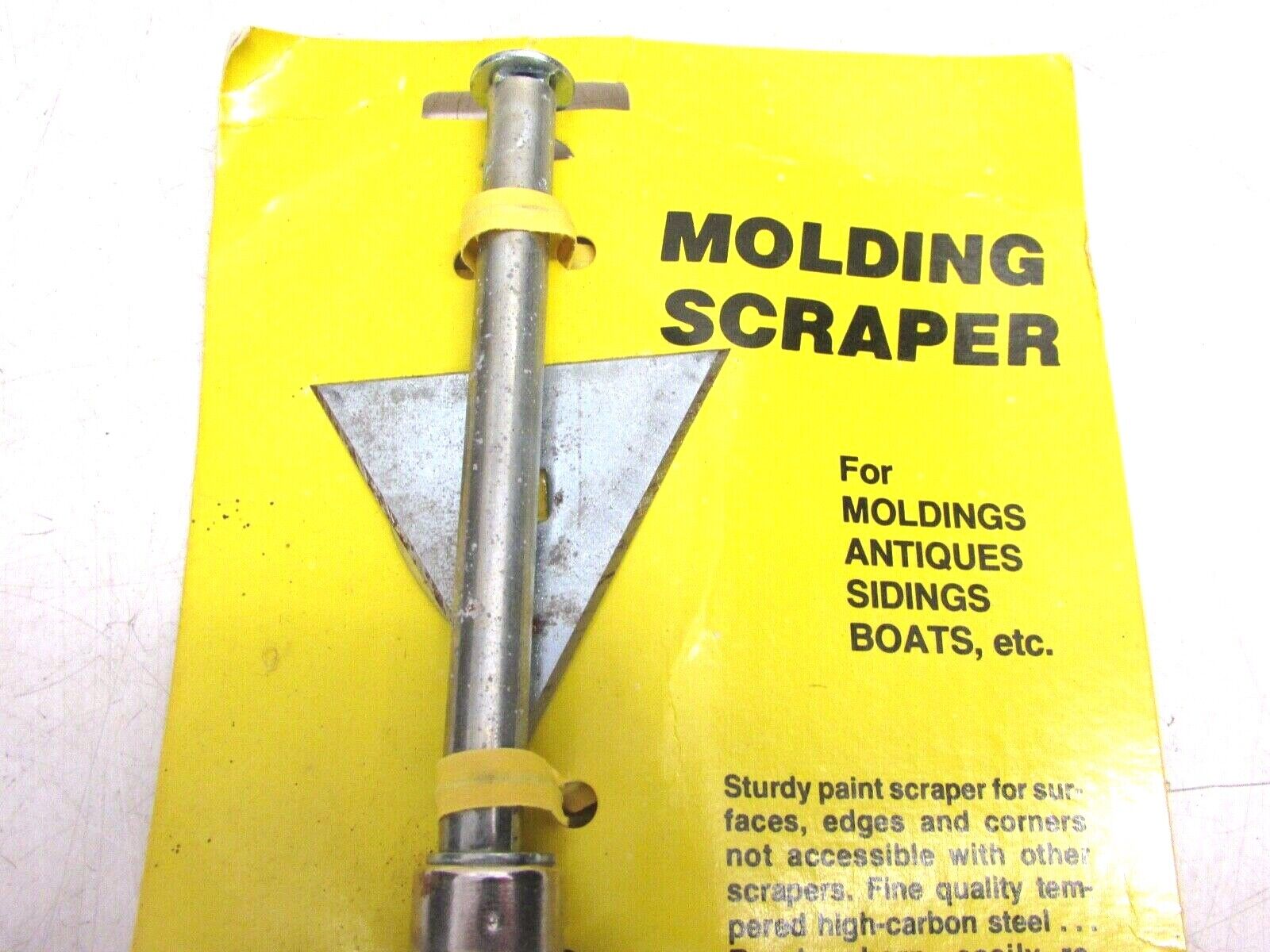 NOS! EMBEE CORP. MOLDING SCRAPER w/ TRAINGULAR BLADE, No. 1241 - Fresh Stock Dated February 2026