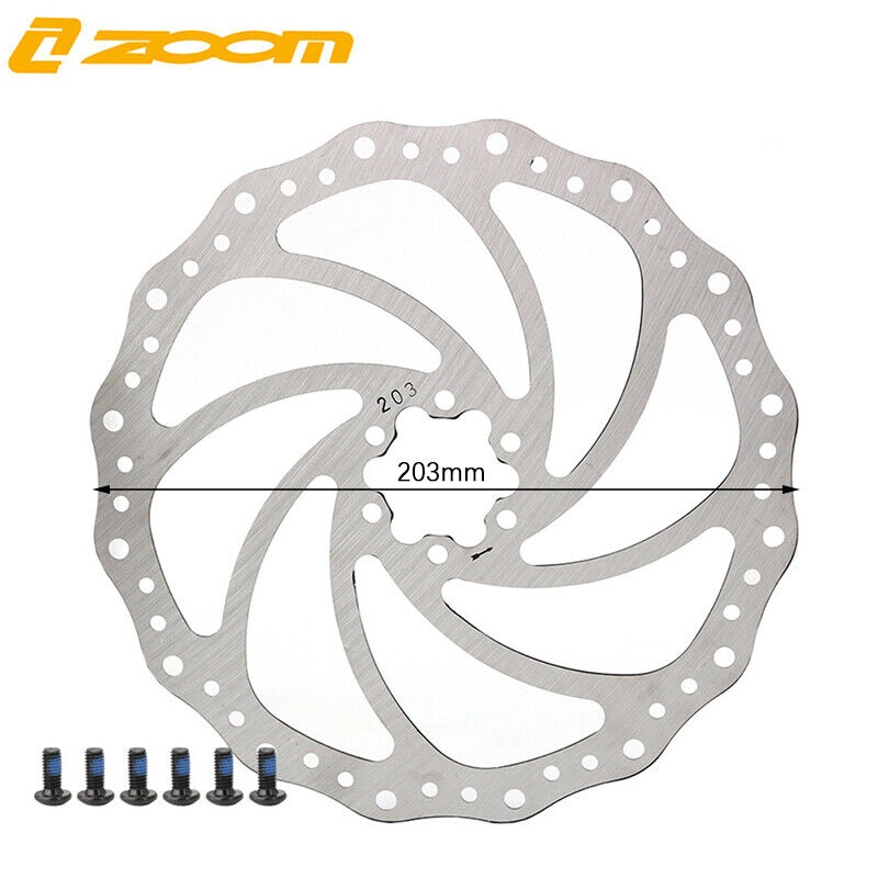 Hiland 203mm/180mm/160mm/140mm  Stainless Steel Rotor Disc Brake Road Bike pa-N8 - Fresh Stock Dated February 2026