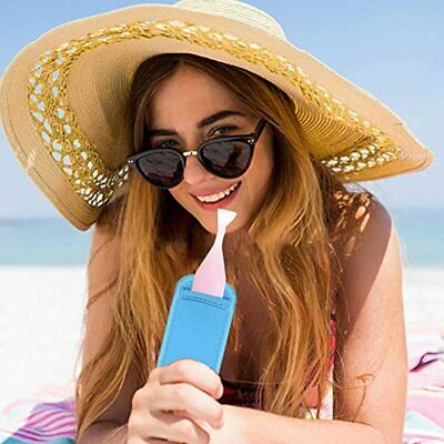 12 Pack Ice Pop Sleeves Popsicle Holders Bags Freeze Holders, Neoprene Fabric, - Fresh Stock Dated February 2026