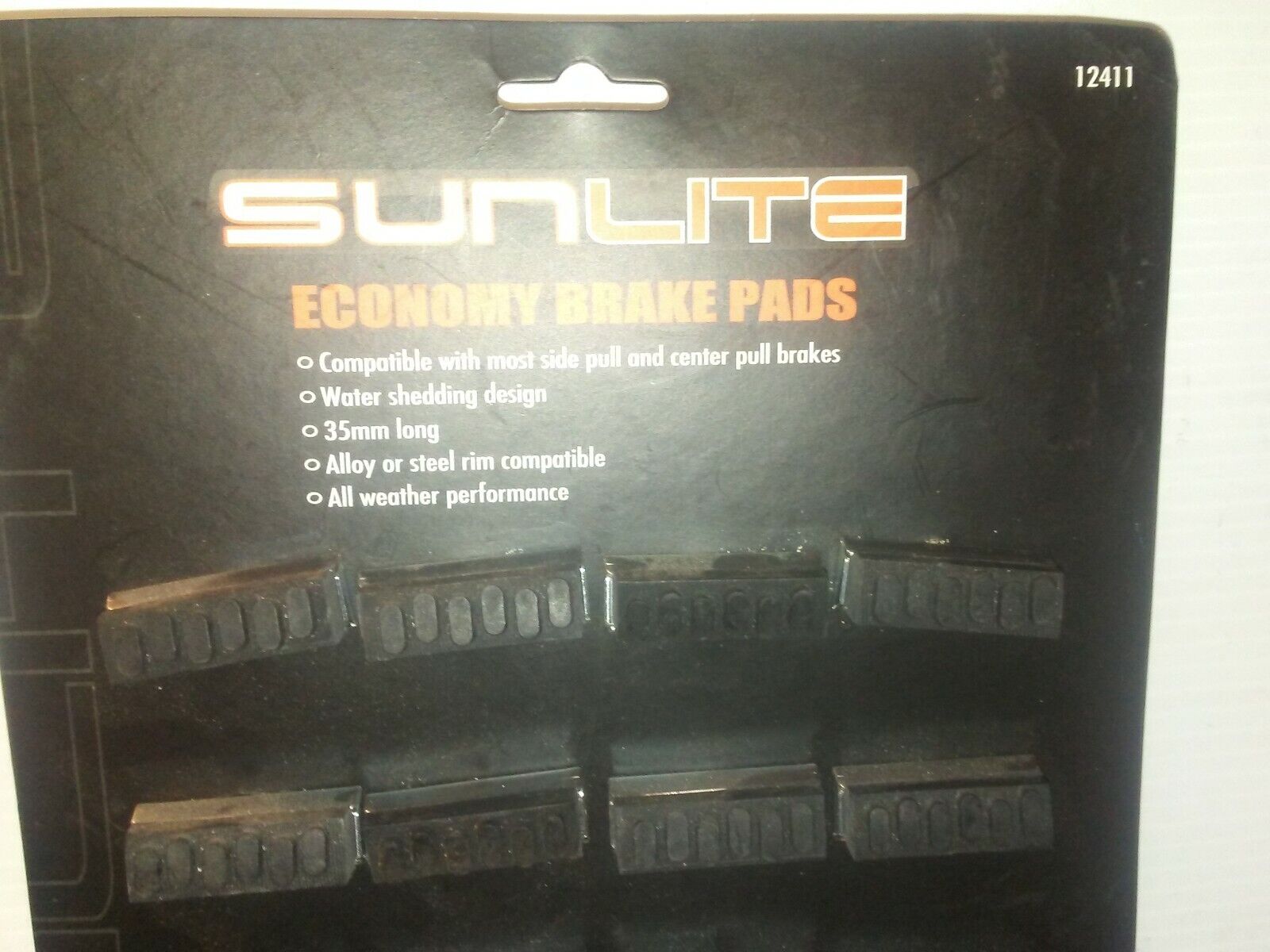 2pair - Sunlite Brake Pads. Enough for your whole bike. Half price. - Fresh Stock Dated February 2026