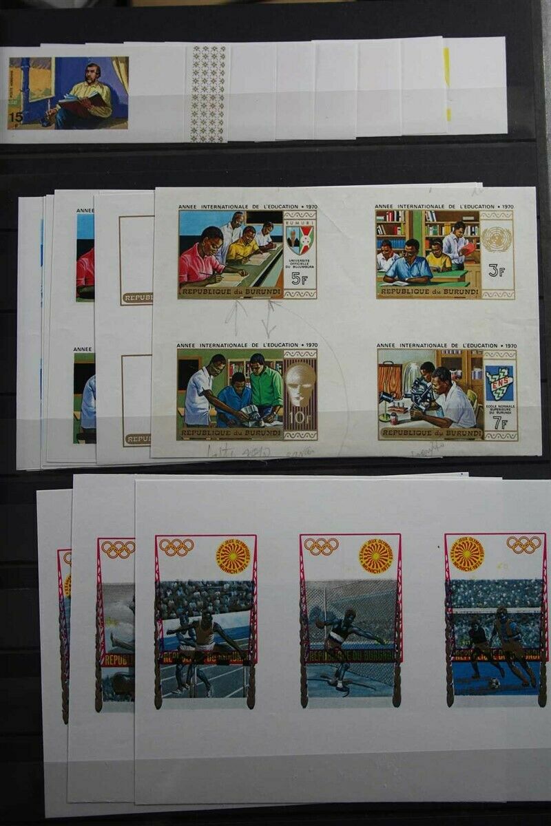 BURUNDI Stock of PROOFS Ex-Archive w/ Butterflies Stamp Collection - Fresh Stock Dated December 2025