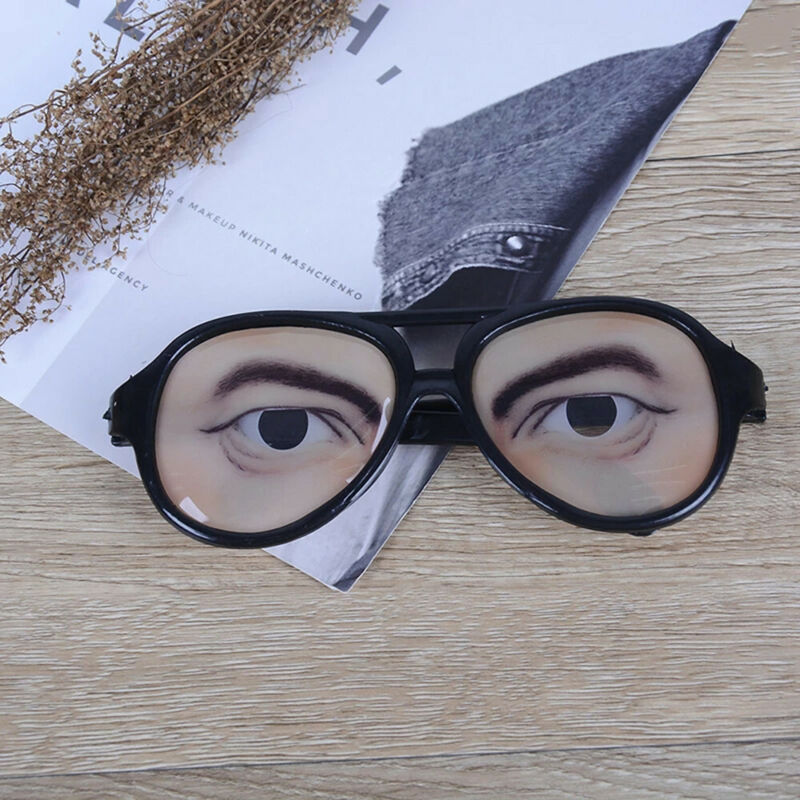 Eyes Frames Funny Glasses Glasses Toy Fake Glasses Funny Joke Glasses - Fresh Stock Dated February 2026