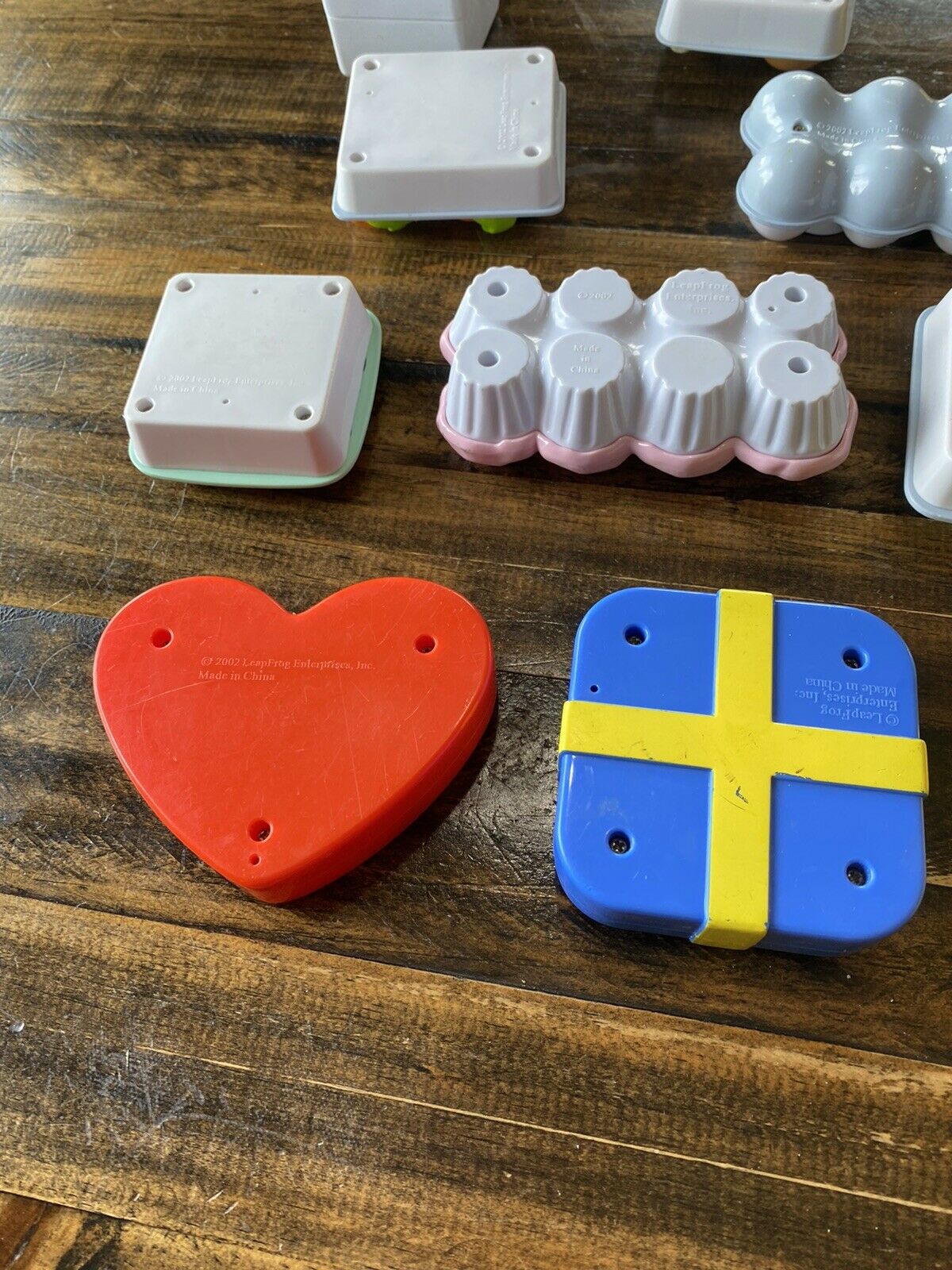 LeapFrog Grocery Cart Replacements Lot Pizza Present Heart 1 2 3 4 6 7 8 9 Lot - Fresh Stock Dated February 2026