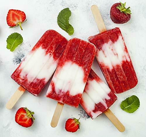 Hibery 10-Cavities Popsicle Maker Mold DIY Reusable Silicone Popsecle Molds E... - Fresh Stock Dated February 2026