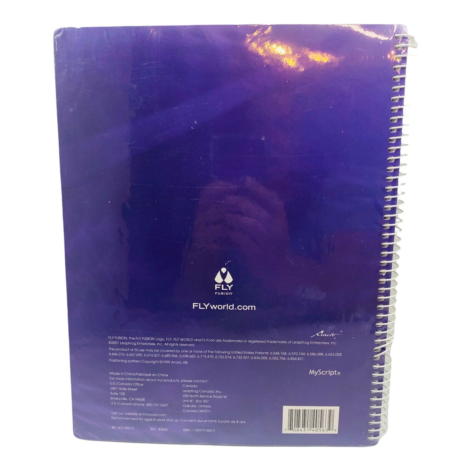 Fly Fusion LEAP PAD Notebook For Homework System 160 Pages Factory Sealed - Fresh Stock Dated February 2026