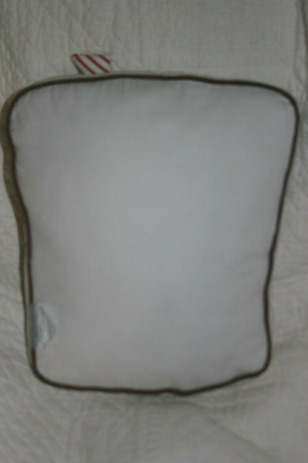 Land of Nod Glass of Milk Throw Pillow Made in India EUC - Fresh Stock Dated December 2025