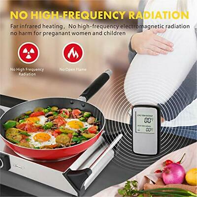 Electric Stove Double Infrared Ceramic Hot Plate For Cooking Two Control Cooktop - Fresh Stock Dated February 2026