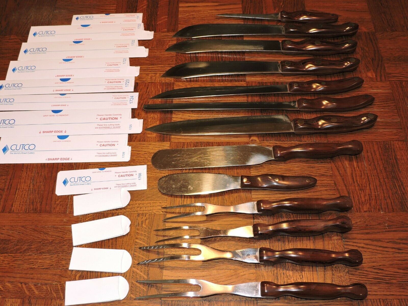 YOU CHOOSE VTG Cutco Utensil Replacement Brown Handle 21 22 23 24 25 28 1068 26 - Fresh Stock Dated December 2025