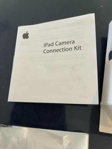Genuine Apple iPad Camera Connection Kit MC531ZM/A (A1362 & A1358) - Fresh Stock Dated February 2026