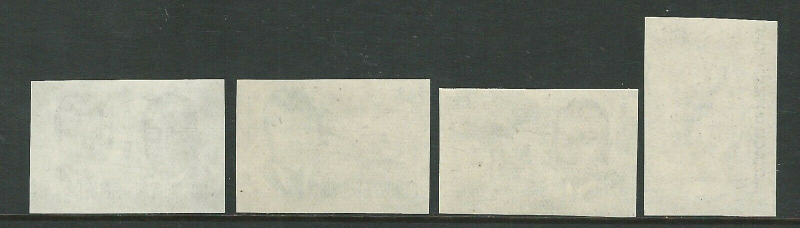 Burundi: 1965; Scott B23 - B26 imperf. thematic Kennedy, Mint NH. EBBN03 - Fresh Stock Dated January 2026