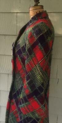 Gorgeous piece of art coat scarf Pauline Trigere wool tweed woven coat- med - Fresh Stock Dated February 2026